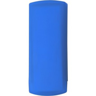 Plastic case with plasters Pocket, cobalt blue