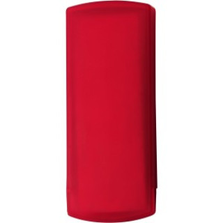 Plastic case with plasters Pocket, red