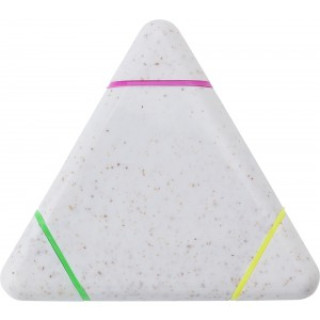 PP en wheat straw highlighter Carrie, custom/multicolor